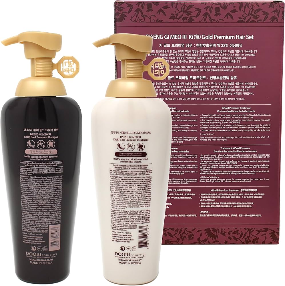 シャンプー Danae premium treatment shampoo water Amazon.com : Daeng Gi Meo Ri- Ki Gold Premium Shampoo+